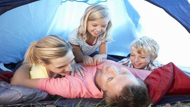 7 notti camping
